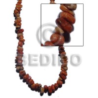 Coral nuggets orange tones