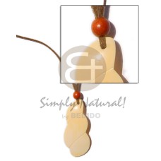 Leather thong h= 45mm Leather thong h= 45mm