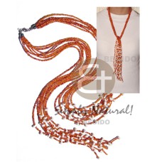 Scarf necklace - 7 rows Scarf necklace - 7 rows