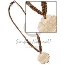 40mm kabibe shell flower