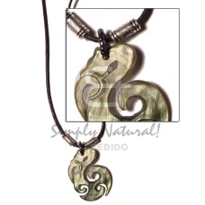 Celtic blacklip in wax cord