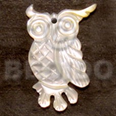 Owl mop carving 40mm Owl mop carving 40mm