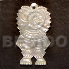 Owl mop carving 40mm Owl mop carving 40mm