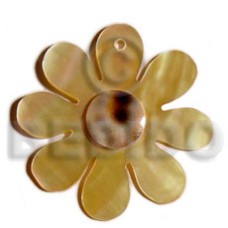 Mop flower cowrie shell