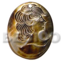 Oval black lip tiger