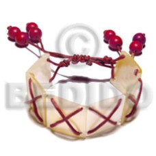 20mmx20mm mop squares in brown