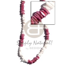 White shell square cut and White shell square cut and