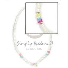 4-5 wht shell crazy cut