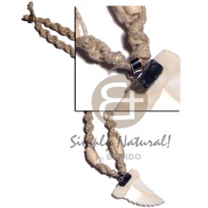 45mmx35mm kabibe shell fang pendant