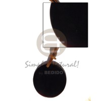 Leather thong 40mm round