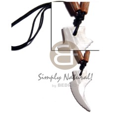 48mmx25mm kabibe shell fang pendant 48mmx25mm kabibe shell fang pendant