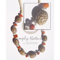 Oval salwag corals red white rose