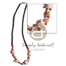 2-3mm coco heishe black