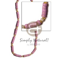 4-5 lavender coco heishe