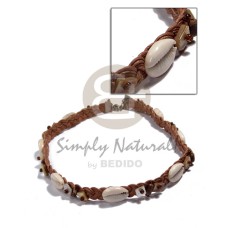 Sigay in wax cord macrame Sigay in wax cord macrame