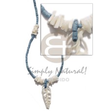 2-3mm coco heishe pastel blue