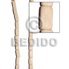 Natural white wood flat chiclet Natural white wood flat chiclet