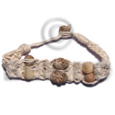 Palmwood cylinder wood beads in