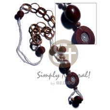 Basket rings kukui nuts 15mm Basket rings kukui nuts 15mm