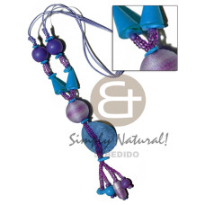 Tassled 2 layers satin cord