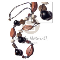 2 layers knotted wax cord