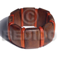 30mmx20mm robles wood elastic bangle
