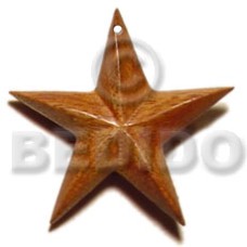 Wood star 40mm